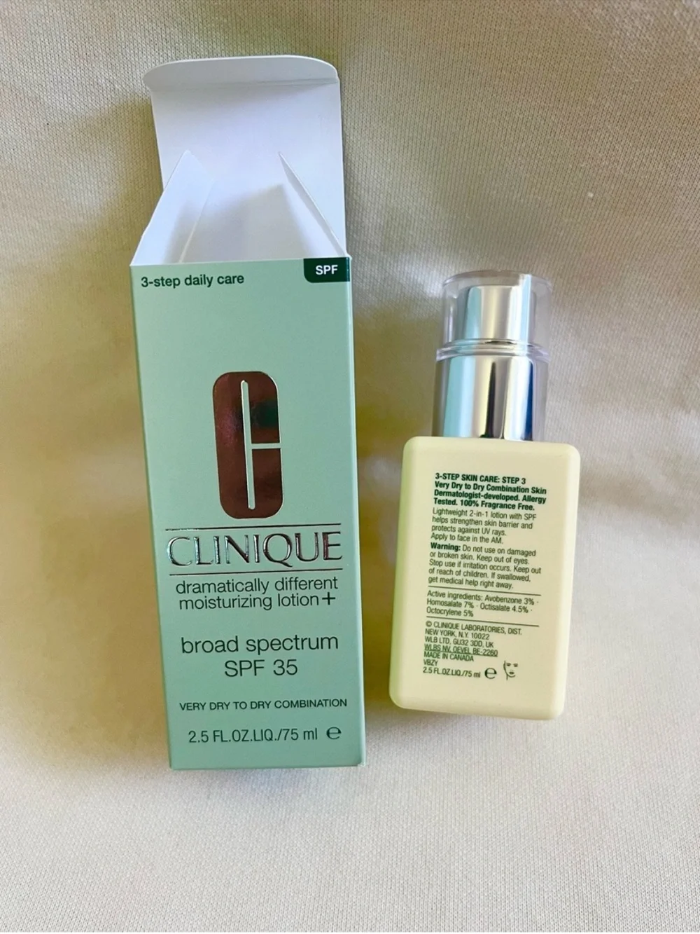 CLINIQUE ~ CLINIQUE DRAMATICALLY DIFFERENT MOISTURIZING LOTION + ~ 2.5 0Z